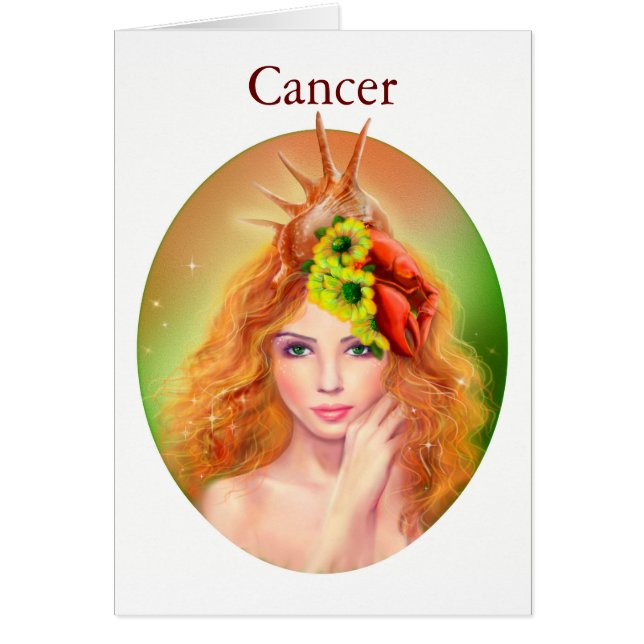 Cartes Zodiac - Cancer de l'Imaginaire (Devant)