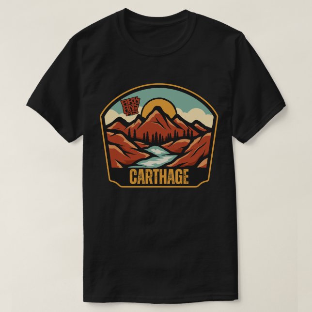 Carthage, Arkansas T-Shirt (Design Front)