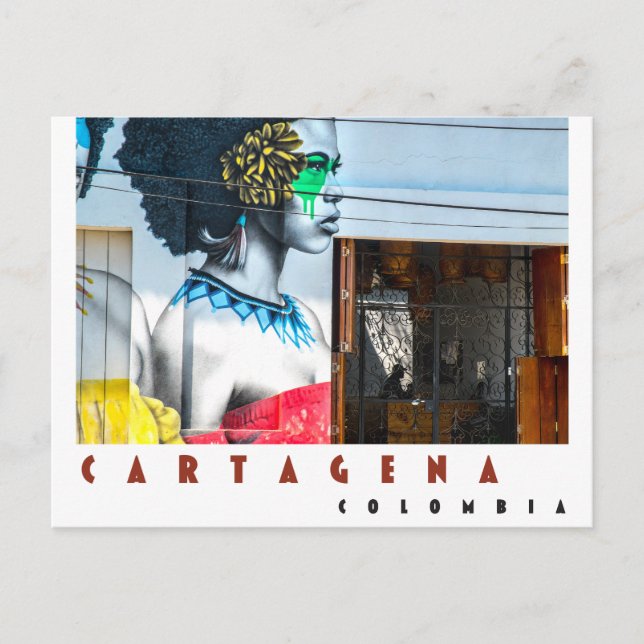 Carthagène, Colombie, Carte postale (Devant)