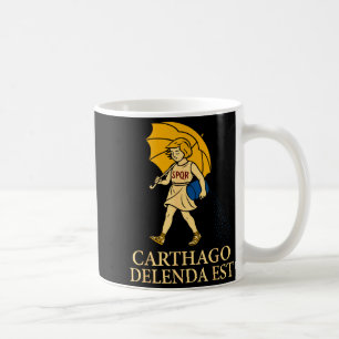 Carthago Delenda Est Funny Roman History Attire (s Coffee Mug