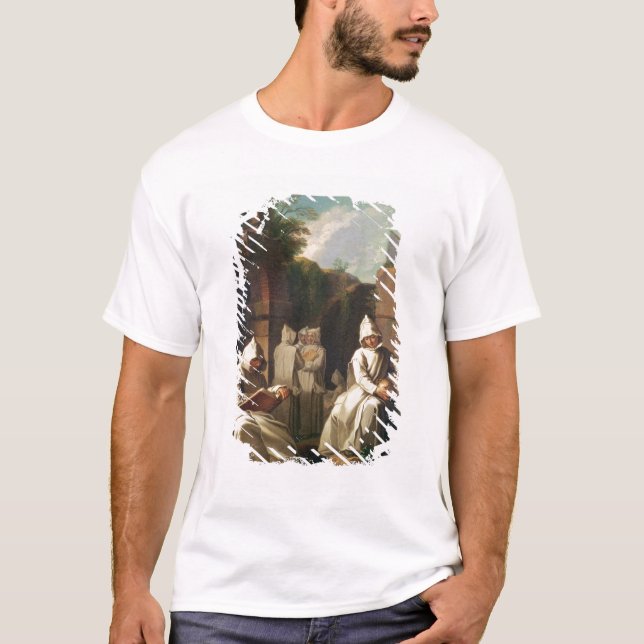Carthusian Monks in Meditation T-Shirt (Front)