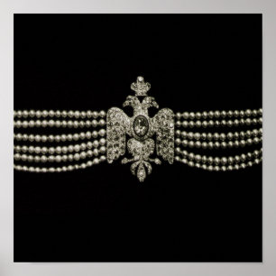 Cartierr Pink Necklace ~ Print / Poster