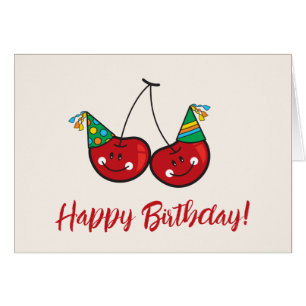 Cartographier Fun & Red Cheeky Cherries Avec Casqu