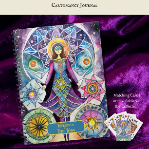 Cartomancy and Tarot Card Readings Interpretations Notebook