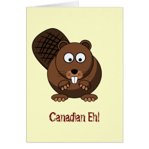 Carton Beaver Card