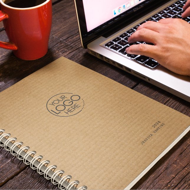 Carton Brown tendance Logo moderne hebdomadaire (Créateur téléchargé)