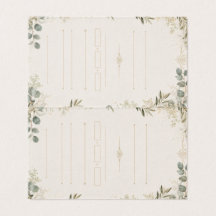 Carton d'invitation de mariage de luxe – style ivo