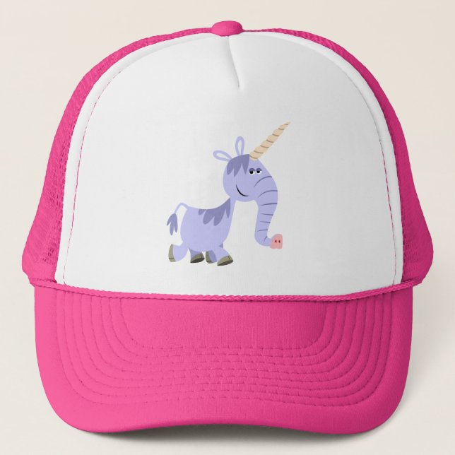 Carton inhabituel Casquette Unicorn (Devant)