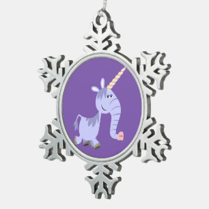 Carton inhabituel Unicorn Ornement d'égout
