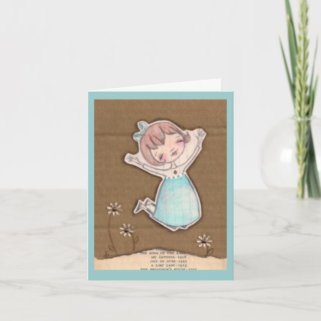 Carton Leap Collage - Carte (Devant)