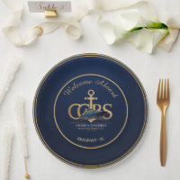 Merch Nautique CCBS. Assiettes en Papier.
