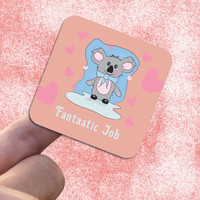 Carton mignon Koala Stickers Récompenses pour enfa (Créateur téléchargé)