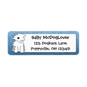 Carton mignon Vieux Anglais Sheepdog