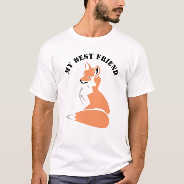 Carton Sheltie Dog T-Shirt (Front)