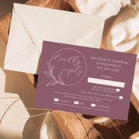 Amour éternel | Deep Mauve |
