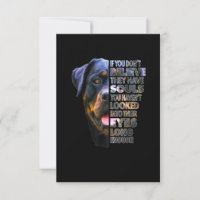 Amoureux des chiens Rottweiler Soul I Love Rotties