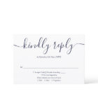 Ancre bleu marine Monogramme Mariage nautique