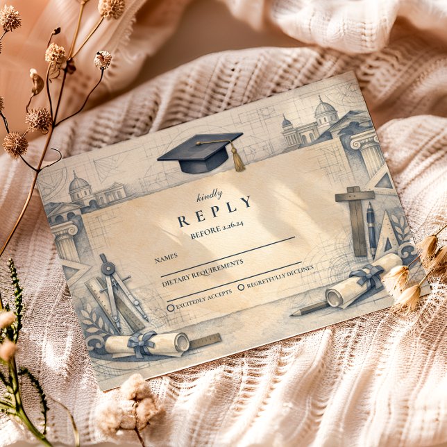 Cartons Réponse Architect Student Graduation Design (Créateur téléchargé)