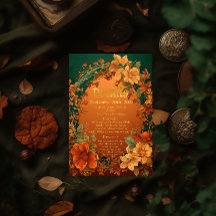 Automne Elegance Druid Hill Détails Mariage