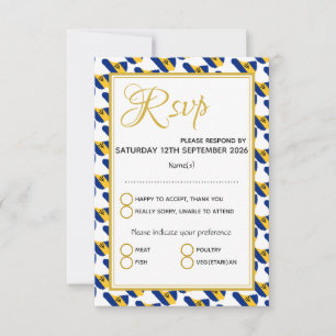 Cartons Réponse BARBADOS Mariage personnalisé