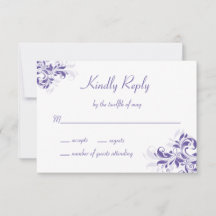 Bat mitzvah floral violet officiel