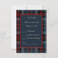 bleu rouge écossais mariage celtique tartan plaid