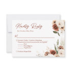 Boho Terracotta Pampas Grass Mariage Floral