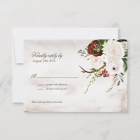 Bois rustique de Boho et mariage rose floral de