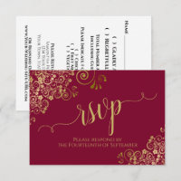 Bourgogne Bordeaux & Broderie Calligraphique Maria