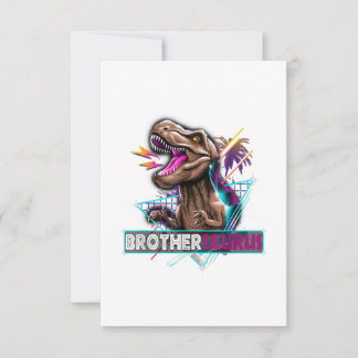 Cartons Réponse Brothersaurus Dinosaur Cadeau Famille Pour Frère