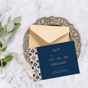 Cartons Réponse Carreau Mexicain Moderne De Talavera Mariage Moder