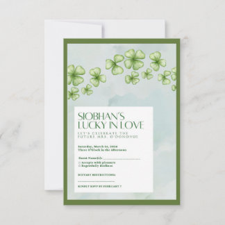 Cartons Réponse Carton-réponse pour la fête de mariage de Lucky in