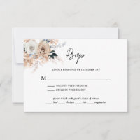 Champagne bleu Dusty Mariage Floral