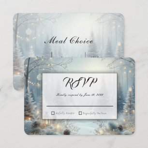 Cartons Réponse Chuchotements d'un mariage au solstice d'hiver
