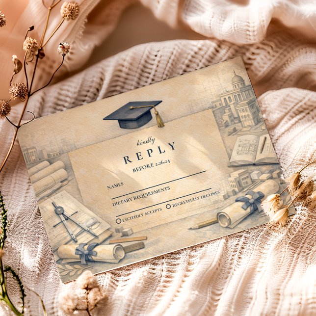 Cartons Réponse Classical Architecture Graduatio (Créateur téléchargé)