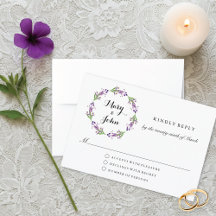 Cottage Jardin verdure Wreath Aquarelle Mariage