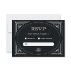 Déco moderne | Élégant Mariage noir et blanc Onyx