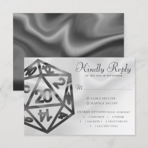 Cartons Réponse Dés RPG   Entrée du joueur rétro de table fantasti