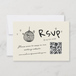 Cartons Réponse Écrit main tiré cupid Quirky Mariage