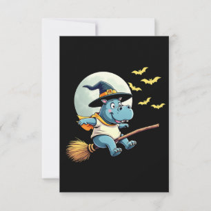 Cartons Réponse Éffrayant Pastel Halloween Baby Moo Deng Hippo