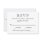 Élégant Mariage noir et blanc