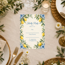 Elegant Mediterranean Lemon Wedding