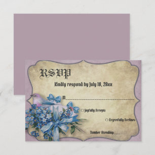 Cartons Réponse Élégant Rustique Eucalyptus Classic Floral Mariage