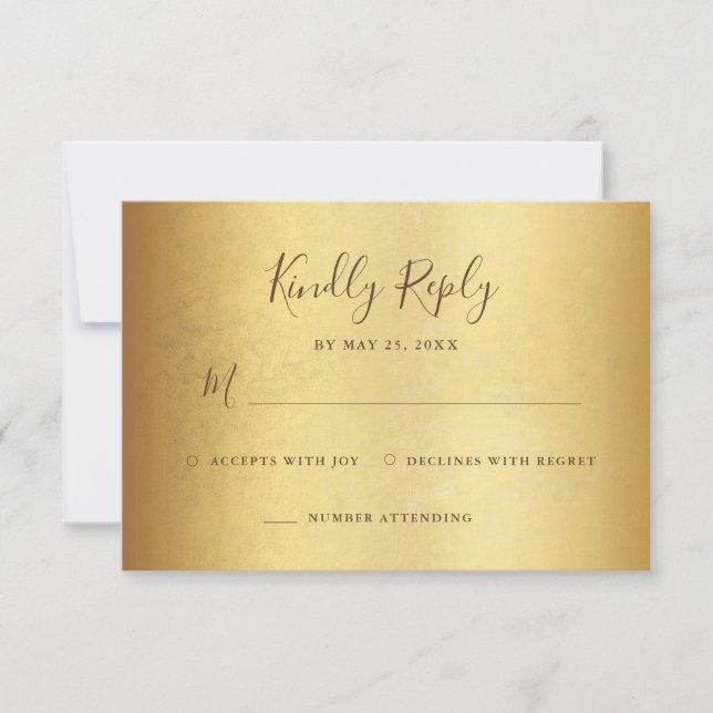 Cartons Réponse Elegant  Teal Rose Floral Gold Bat Mitzvah (Devant)