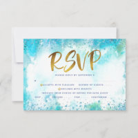 Entrée couleur or turquoise B’nai Mitzvah