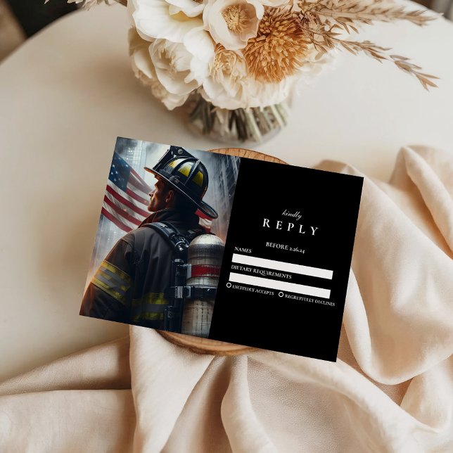 Cartons Réponse Firefighter Graduation Ceremony (Créateur téléchargé)