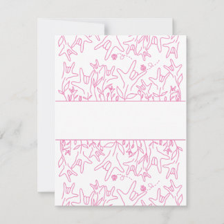 Cartons Réponse Fleur ILY - Nom personnalisé ASL Design