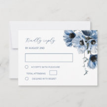 Fleur transparente bleue