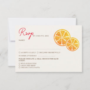 Cartons Réponse Fraîcheur Citrus Foliage Mariage
