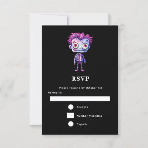 Cartons Réponse Funny Frankenstein Monster Halloween Fun